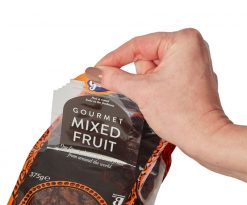 Gem Mixed Fruit resealable snack pack